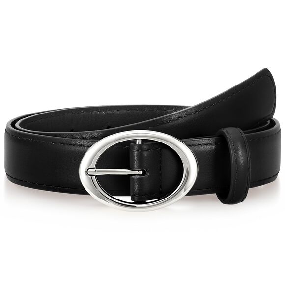 Women Leather Belts For Jeans Pants Dresses Fashion Ladies Waist Belt 9991 - Picture 6 of 6